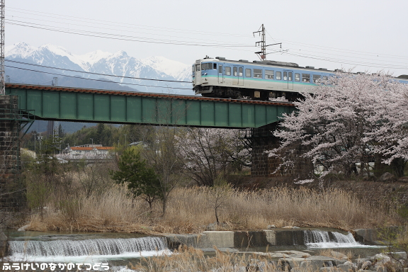 鉄道写真 飯田線 伊那大島－上片桐