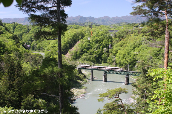 鉄道写真 飯田線 天竜峡－千代