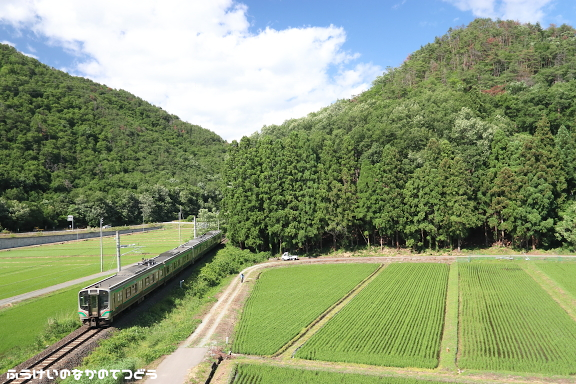 鉄道写真 仙山線 山寺－高瀬